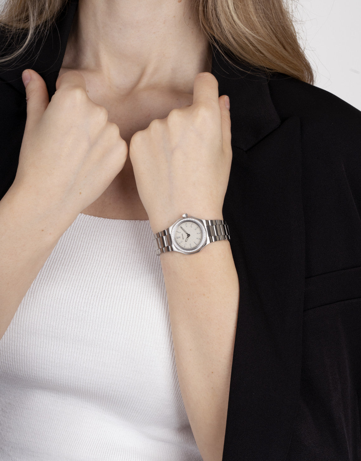 Oliver Watch - Small  Model With Diamonds