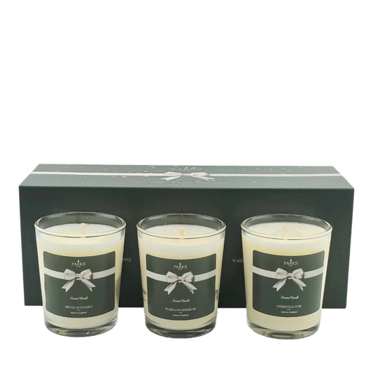 PERFECT PRESENTS CANDLE VOTIVE SET 3 X 80G