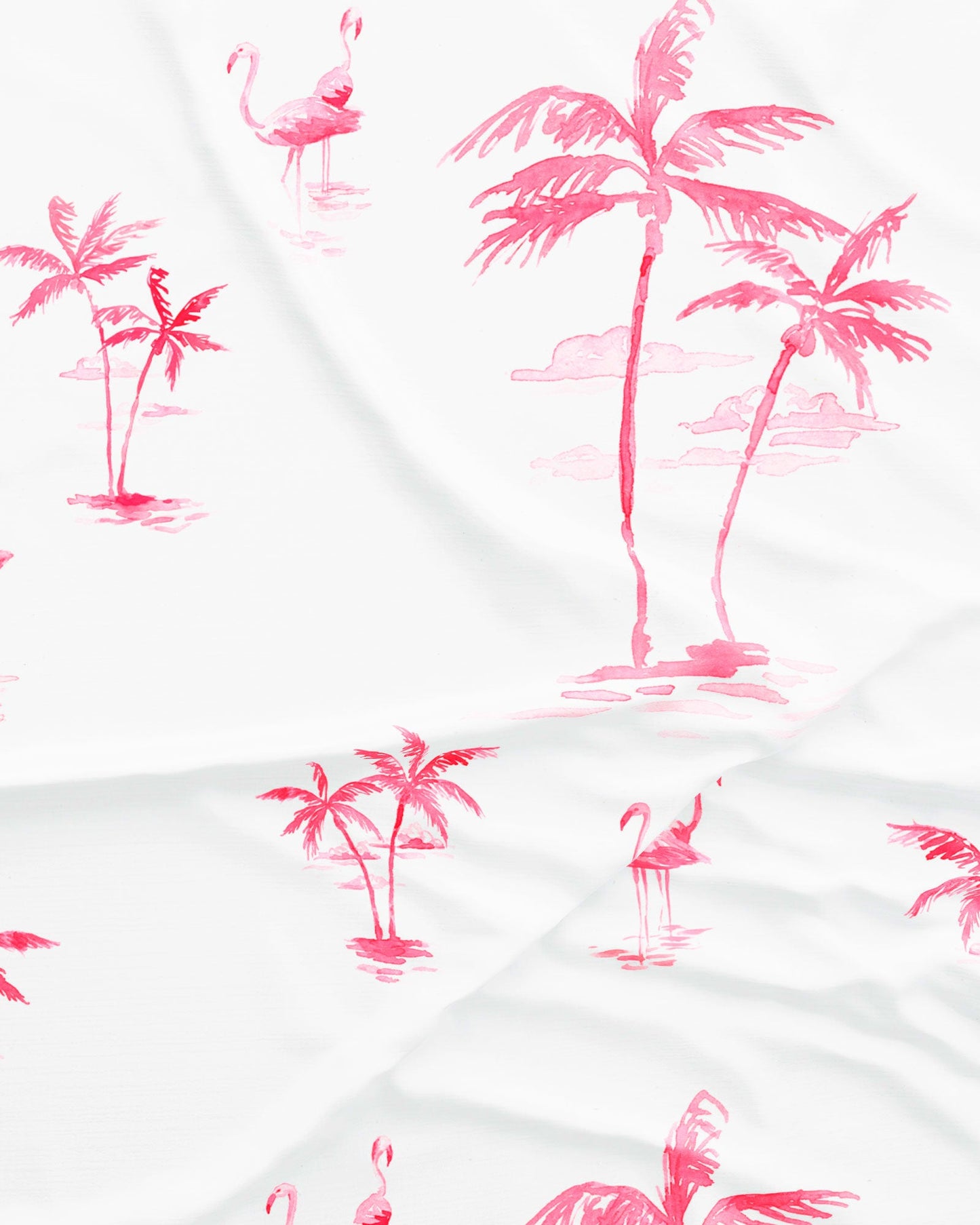 Girls Nighty - Pink Palms
