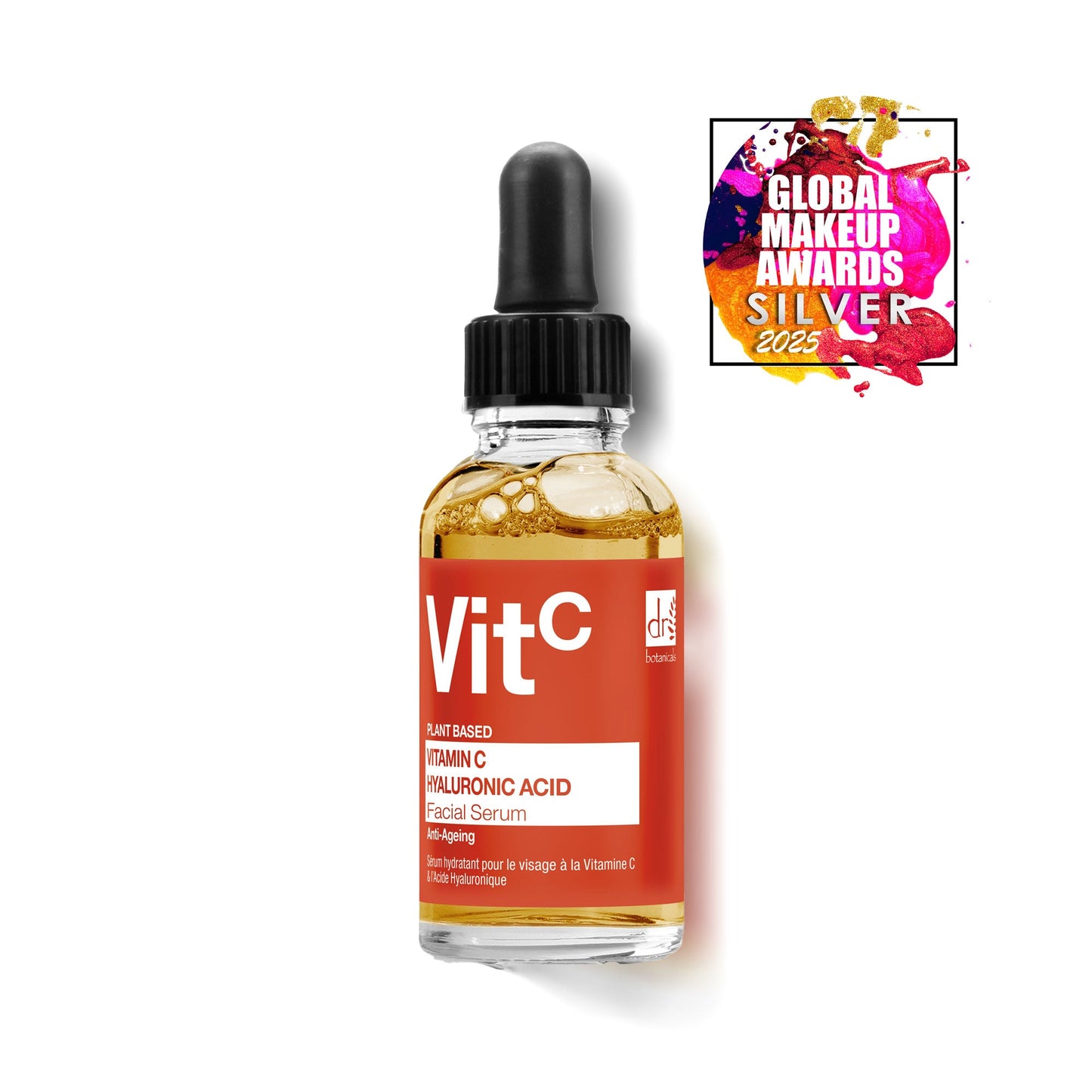 Vitamin C 5% & Hyaluronic Acid 2% Hydrating Facial Serum 30ml