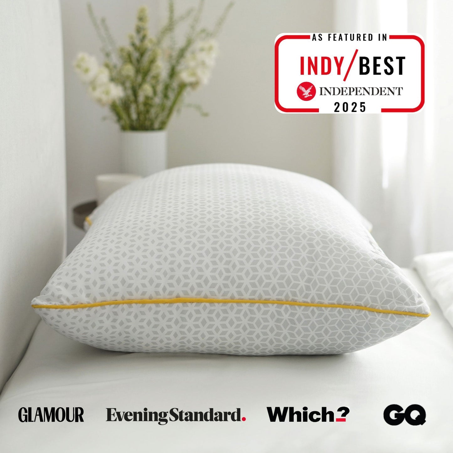 Brightr® Stella Hybrid Adjustable Pillow