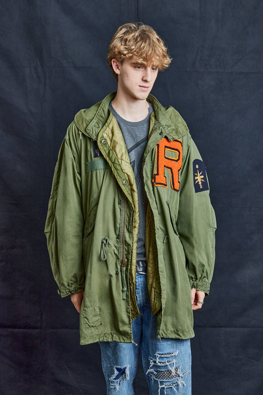 Orange R Parka