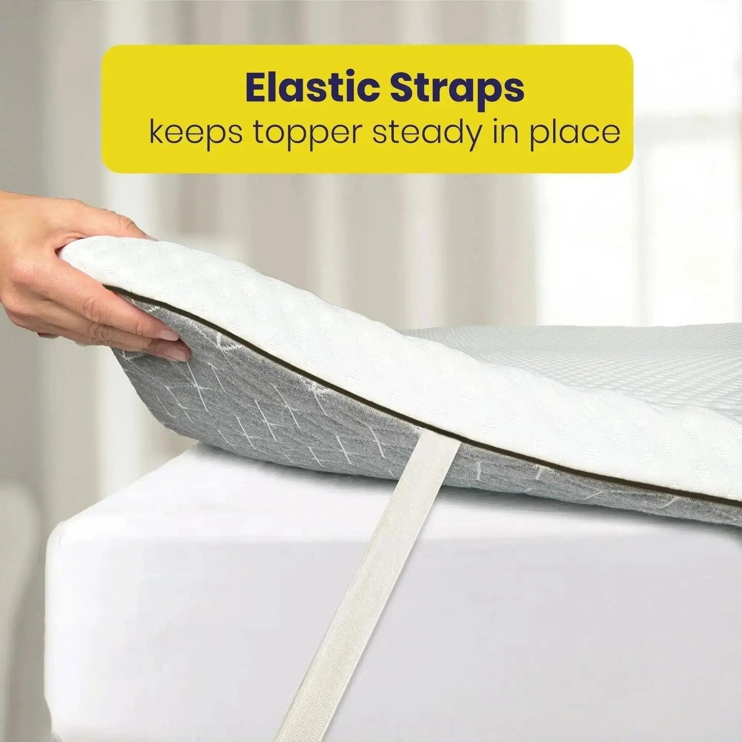 Brightr® Orthopedic Hard Mattress Topper for Back Pains