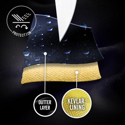 Knife Resistant Anti Slash Long Sleeved T-shirts in White