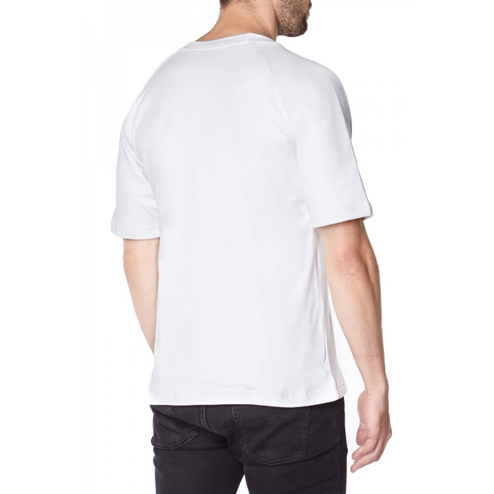 Knife Resistant Anti Slash Short Sleeved T-shirts in White