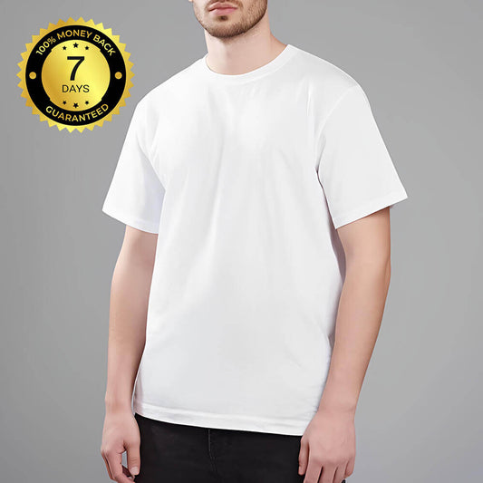 Knife Resistant Anti Slash Short Sleeved T-shirts in White