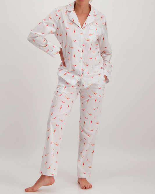 Womens Long Pyjamas - Divers