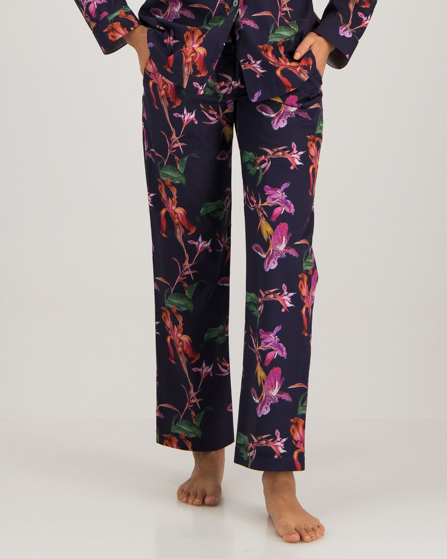 Womens Lounge Pants - Iris Navy
