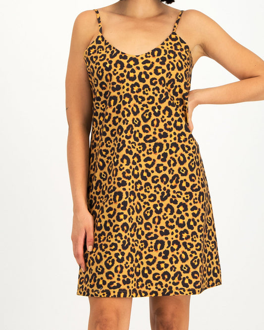 Womens Chemise Nighty - Leopard