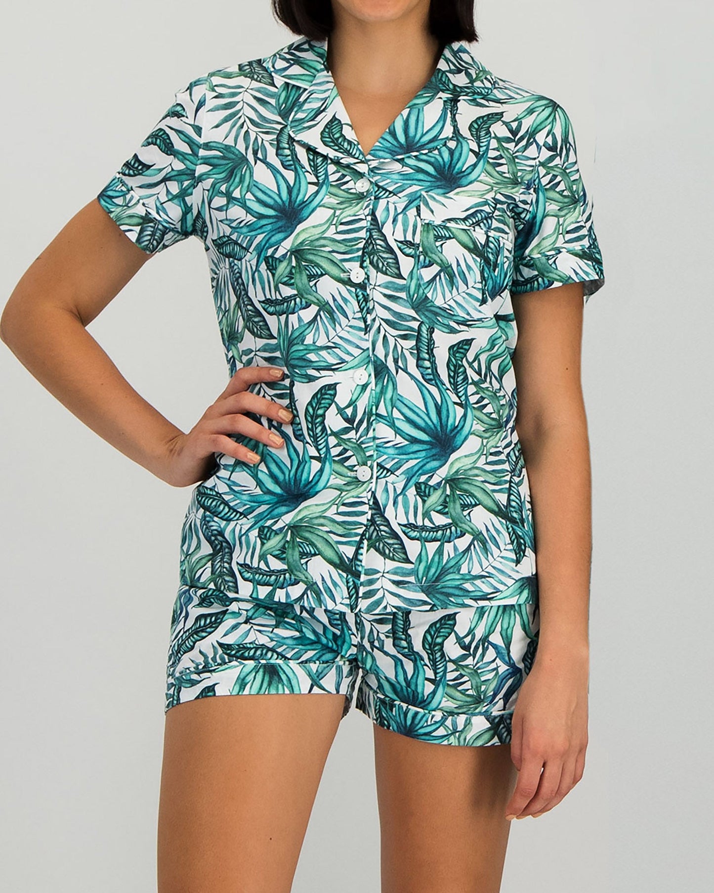 Womens Short Pyjamas - Janes Jungle