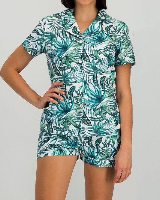 Womens Short Pyjamas - Janes Jungle