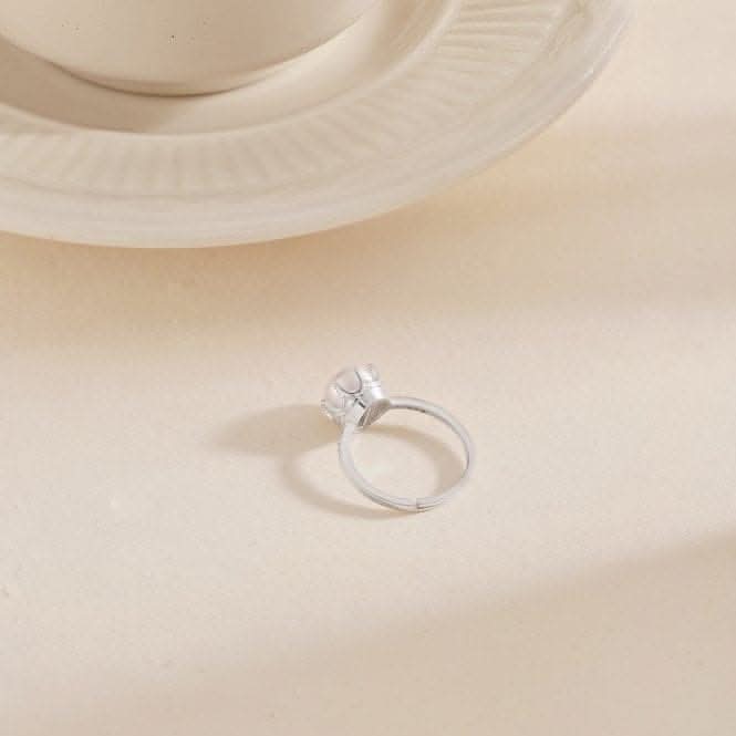 Adjustable Fresh Water Pearl Crown Ring ERLR003