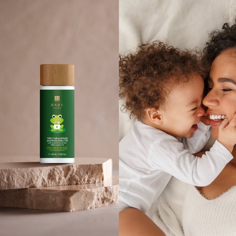Baby Lux Sweet Almond Oil & Chamomile Baby Body Milk 200ml