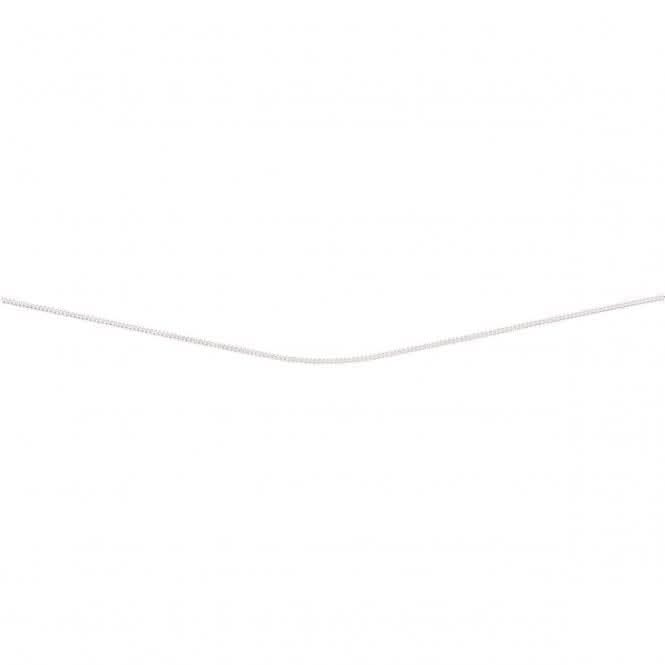 Beginnings Sterling Silver N205 050 Diamond Cut Curb 46cm Chain