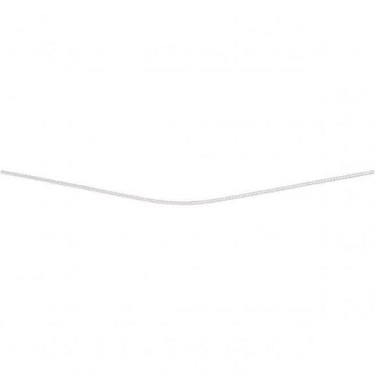 Beginnings Sterling Silver N220 060 Curb 41cm Chain