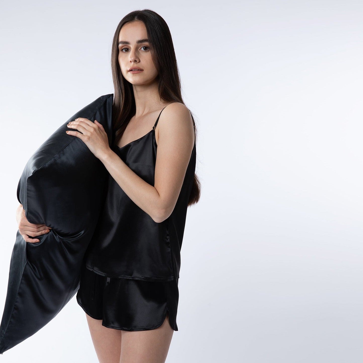 Silk Cami & Shorts Pyjama Set
