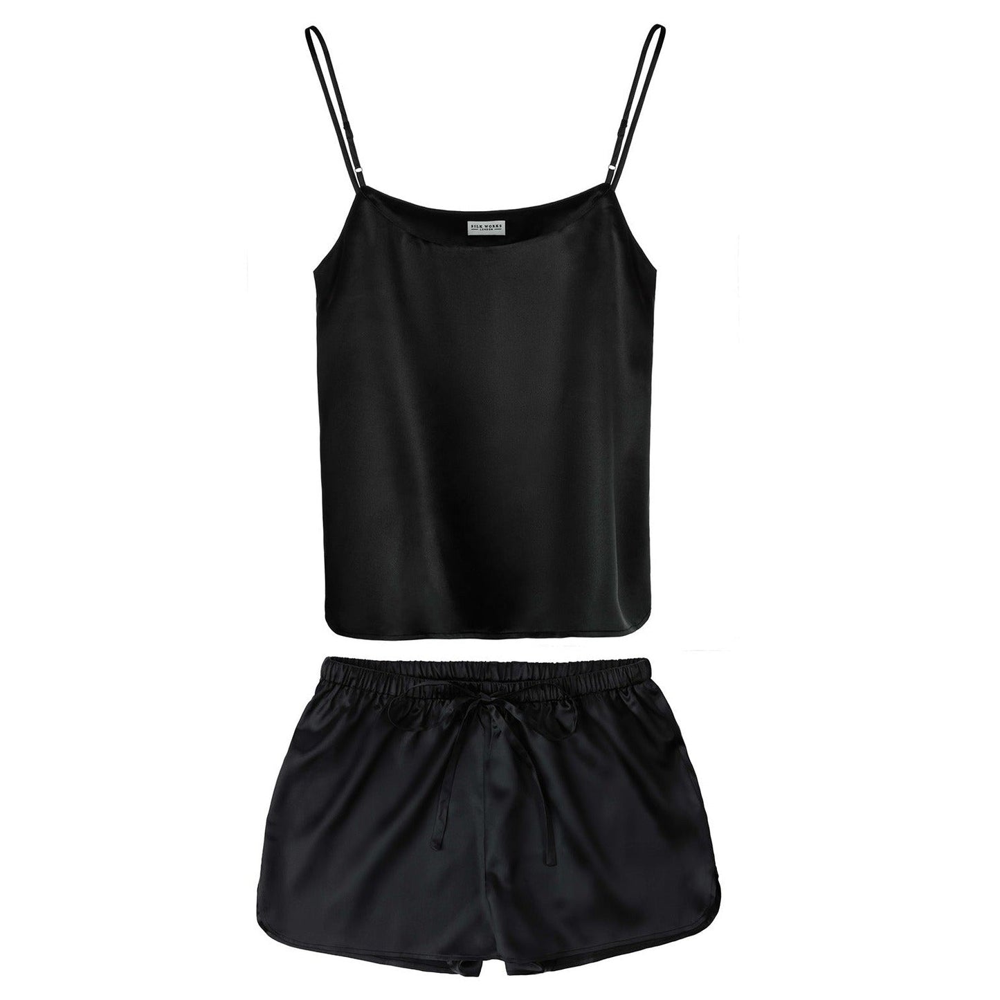 Silk Cami & Shorts Pyjama Set