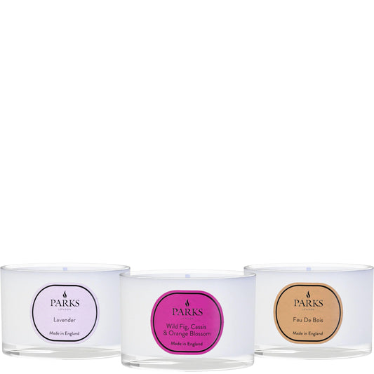 3 x TRAVEL CANDLE BUNDLE