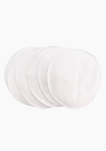 Classic White Bundle - 8 organic washable breast pads