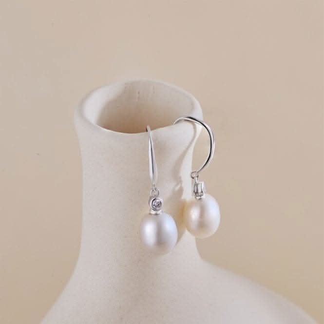 Fresh Water Pearl Dropper Earrings ERLE028
