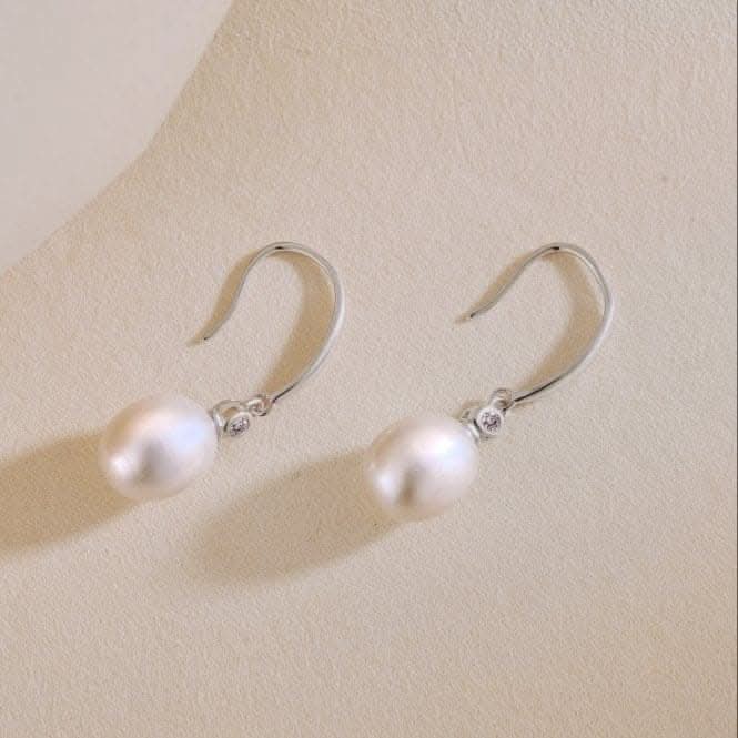Fresh Water Pearl Dropper Earrings ERLE028