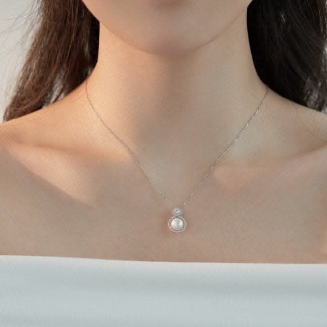 Fresh Water Pearl Dropper Necklace ERLN017
