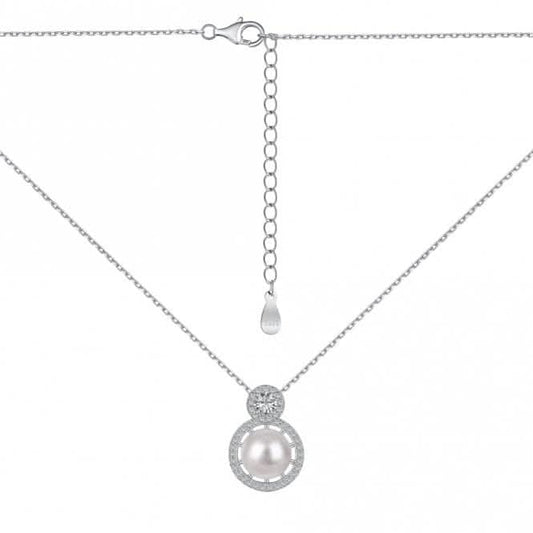 Fresh Water Pearl Dropper Necklace ERLN017