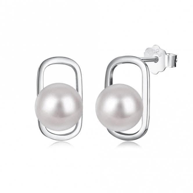 Fresh Water Pearl Oblong Set Earrings ERLE031