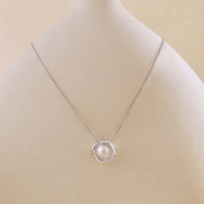 Fresh Water Pearl Oyster Necklace ERLN016