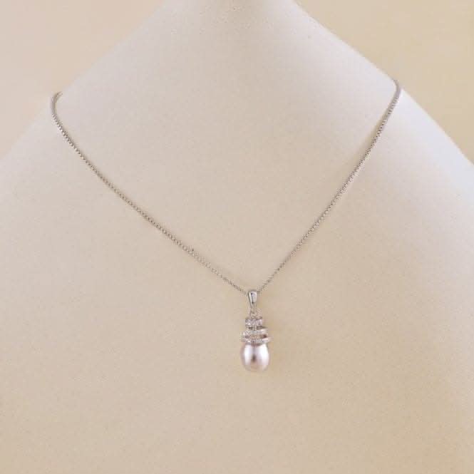 Fresh Water Pearl Twirl Necklace ERLN019
