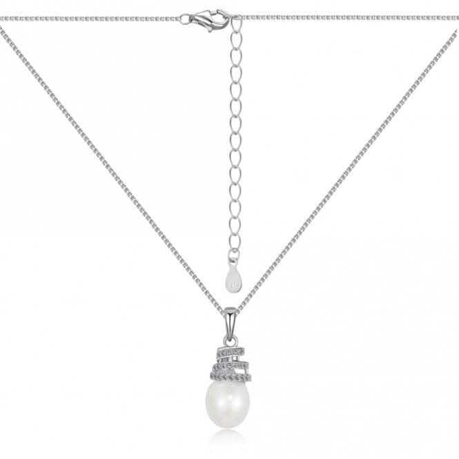 Fresh Water Pearl Twirl Necklace ERLN019
