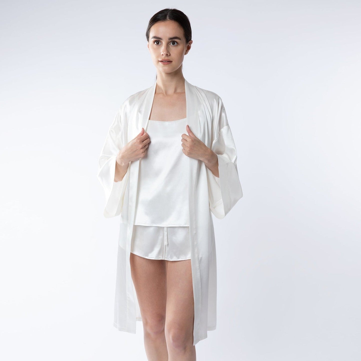 Silk Cami & Shorts Pyjama Set