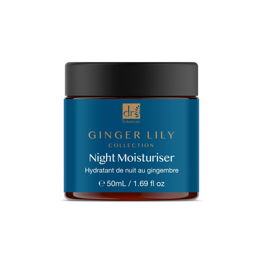 Dr Botanicals Gingerlily Night Moisturiser 50ml Twin Value Savings Pack