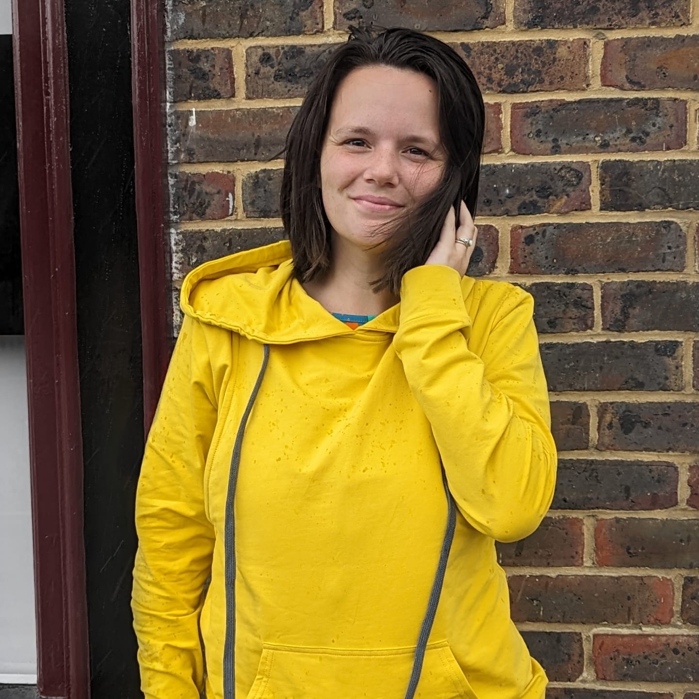 Yellow Breastfeeding Hoodie