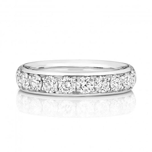 Wedding Band Platinum Diamond Eternity Ring WP257/I