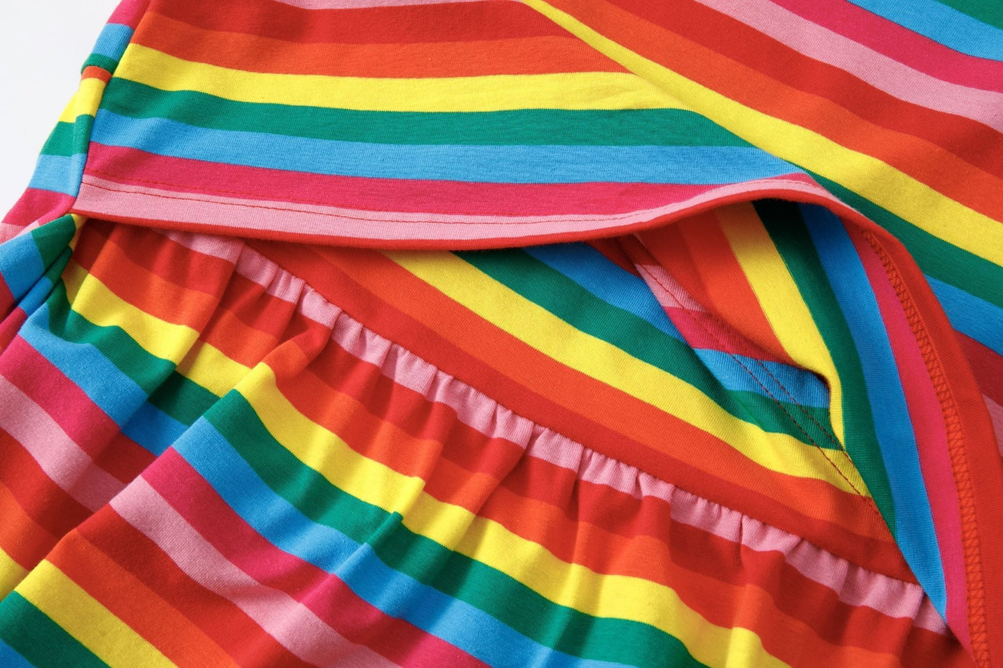 Rainbow Breastfeeding Skater Dress