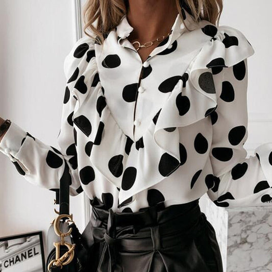 Rodessa - Blouse With Ruffles