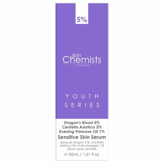 Sensitive Skin Serum Dragon's Blood 5%, Centella Asistica 3%, Evening Primrose Oil 1% 30ml