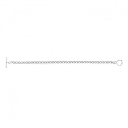 Acotis Silver Bracelet T-Bar G3387B