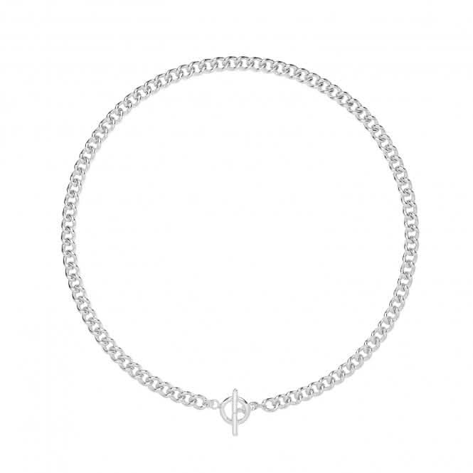 Acotis Silver 925 T-Bar Necklace G3388