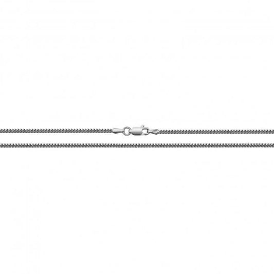 Acotis Silver Bombe Curb Chain G1285RH