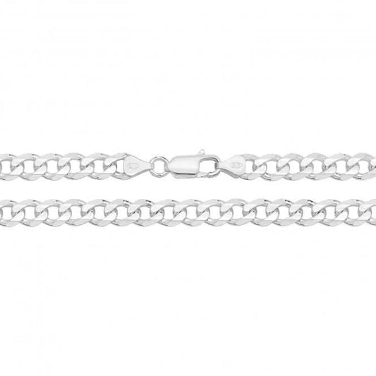 Acotis Silver Curb Chain G1003