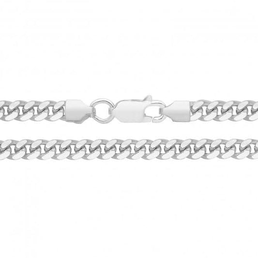 Acotis Silver Curb Cuban Chain G1340