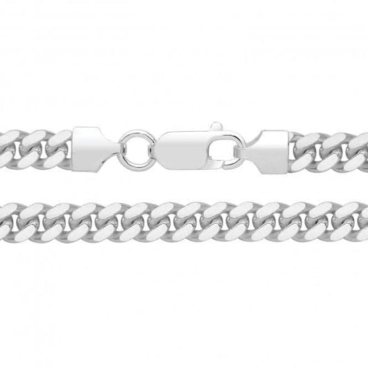 Acotis Silver Curb Cuban Chain G1342