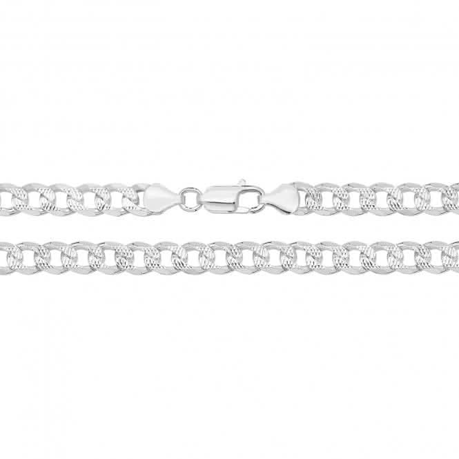 Acotis Silver Curb Pave Silver G1095