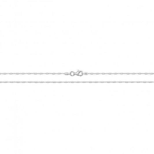 Acotis Silver Chain D-Cut Tube G1300