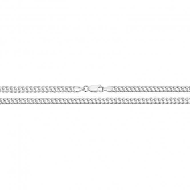 Acotis Silver Chain Double Curb G1018