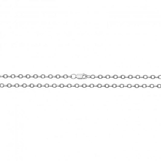 Acotis Silver Chain Faceted Belcher G1215