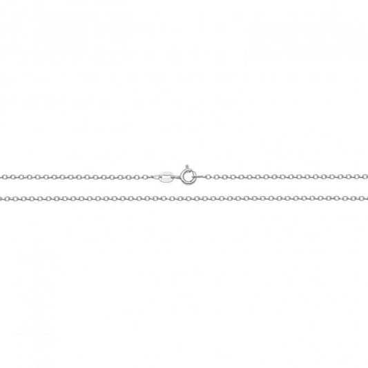 Acotis Silver Chain Faceted Belcher G1303