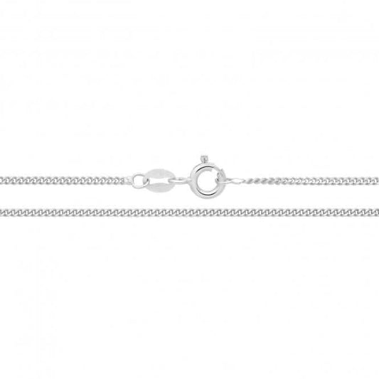 Acotis Silver Chain Fine Curb G1058